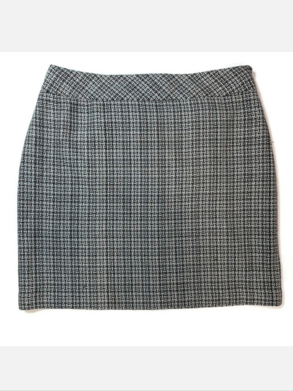 TRES YOU Tweed Pencil Skirt Above Knee Length